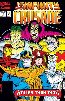 MARVEL COMICS THE INFINITY CRUSADE ISSUE #4 (MINI-SERIES) (DIRECT EDITION) (SEPT