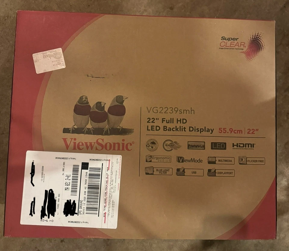 Full HD LED Monitor ViewSonic VG2239SMH 21.5" 75 Hz - Black - Image 4 of 4