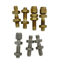 Swagelok Connection Fittings for Varian CP—3800 Gas Chromatograph, 7 Pcs