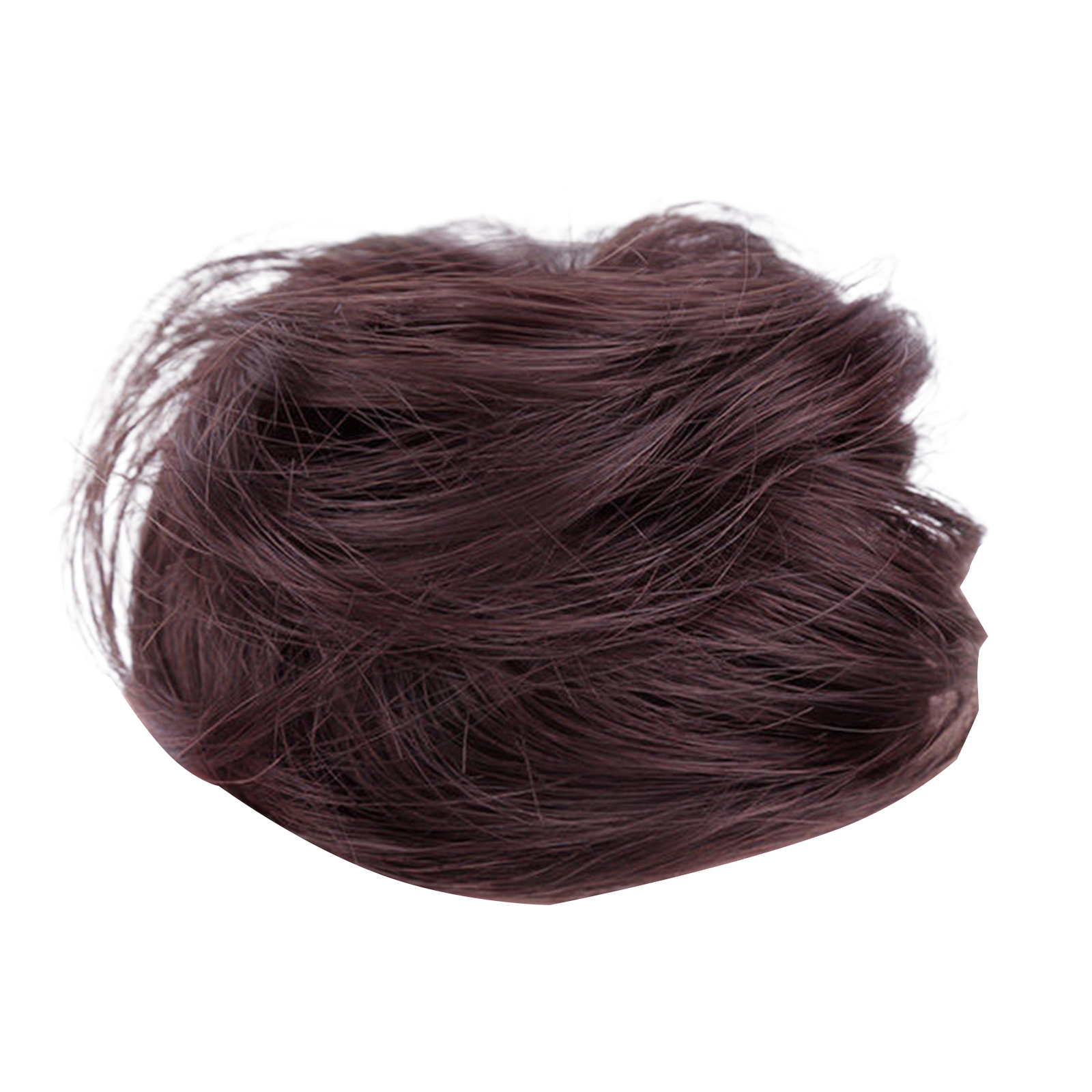 Hair Bun Wig Natural Hairstyle Meatball Hair Maker Straight Hair Band ...