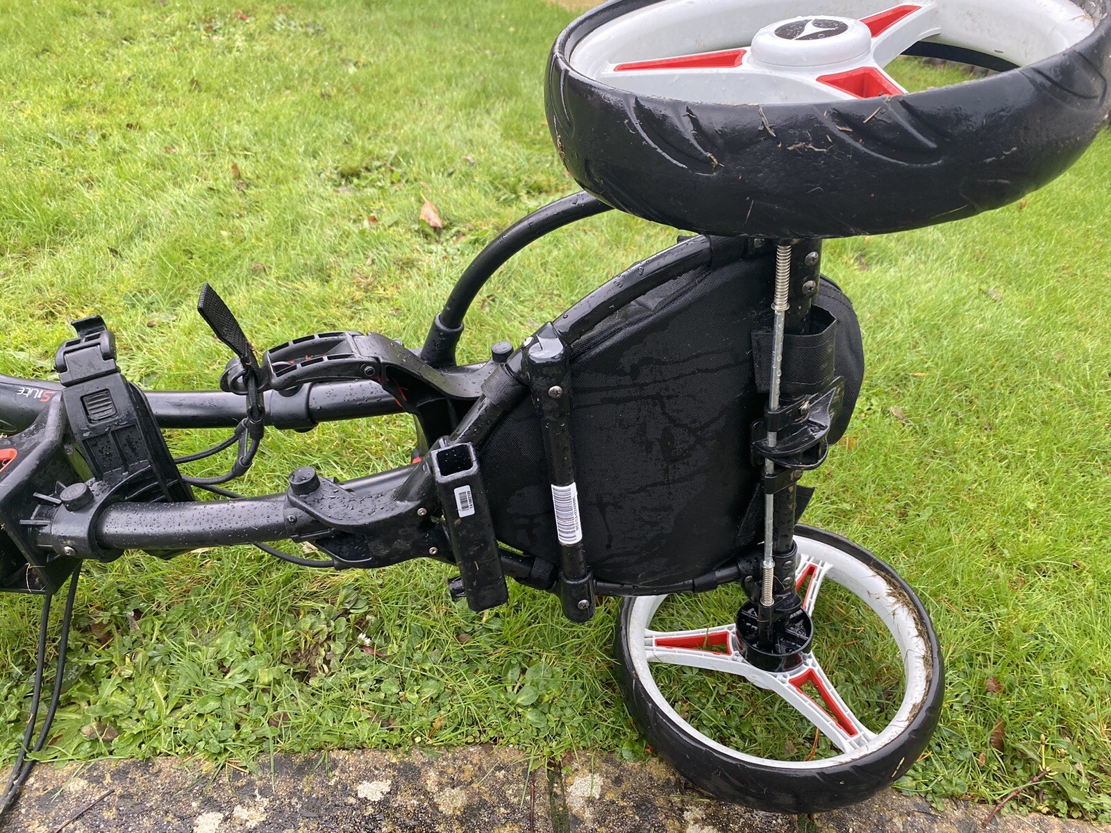 Motocaddy S1 Lite golf trolley / push along with Umbrella Holder eBay