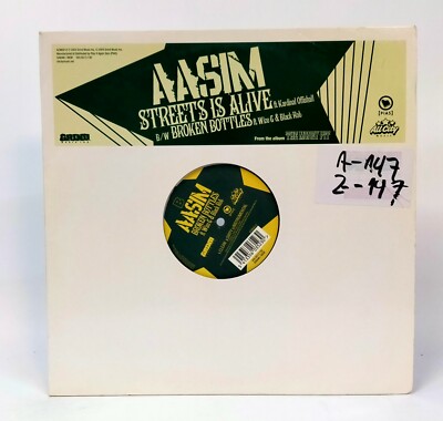 Aasim - Broken Bottles/Streets Is Alive - Music Vinyl Record