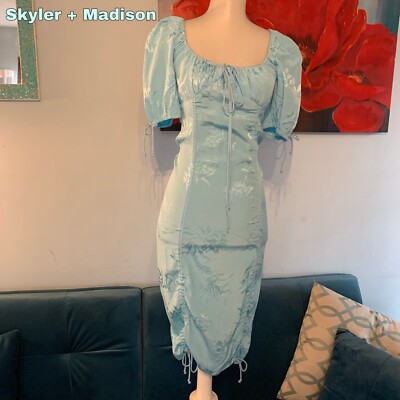 joanna bridesmaid dresses LINEN DRESS Red / XS Color:lavender smoke rimba and a A A Line Royal Blue