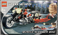 Lego Racers: Muscle Slammer Bike (8645) New - Neu - Ovp