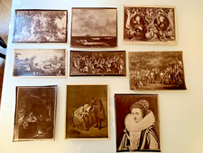 Netherlands Lot of 9 paintings photographs 1880-1890