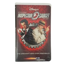 Disney's Inspector Gadget VHS Movie 1999 Matthew Broderick, Rupert Everett
