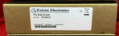 EXTRON P/2 DA2 Plus - VGA Splitter - 60-046-03 - Open Box! - Excellent Condition