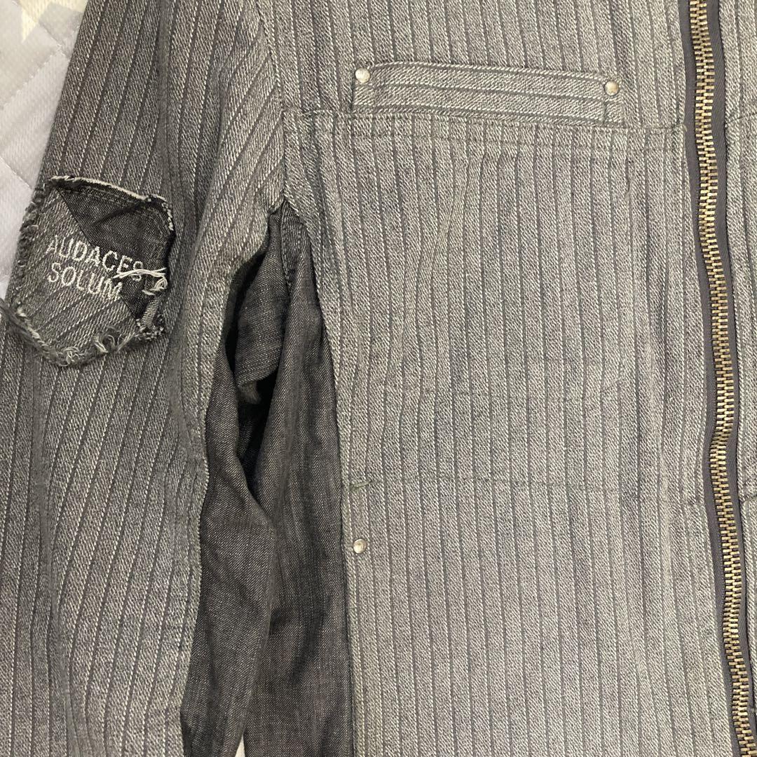 Diesel Men M 00S Design Jacket Y2K Fairy Grunge Zip-Up