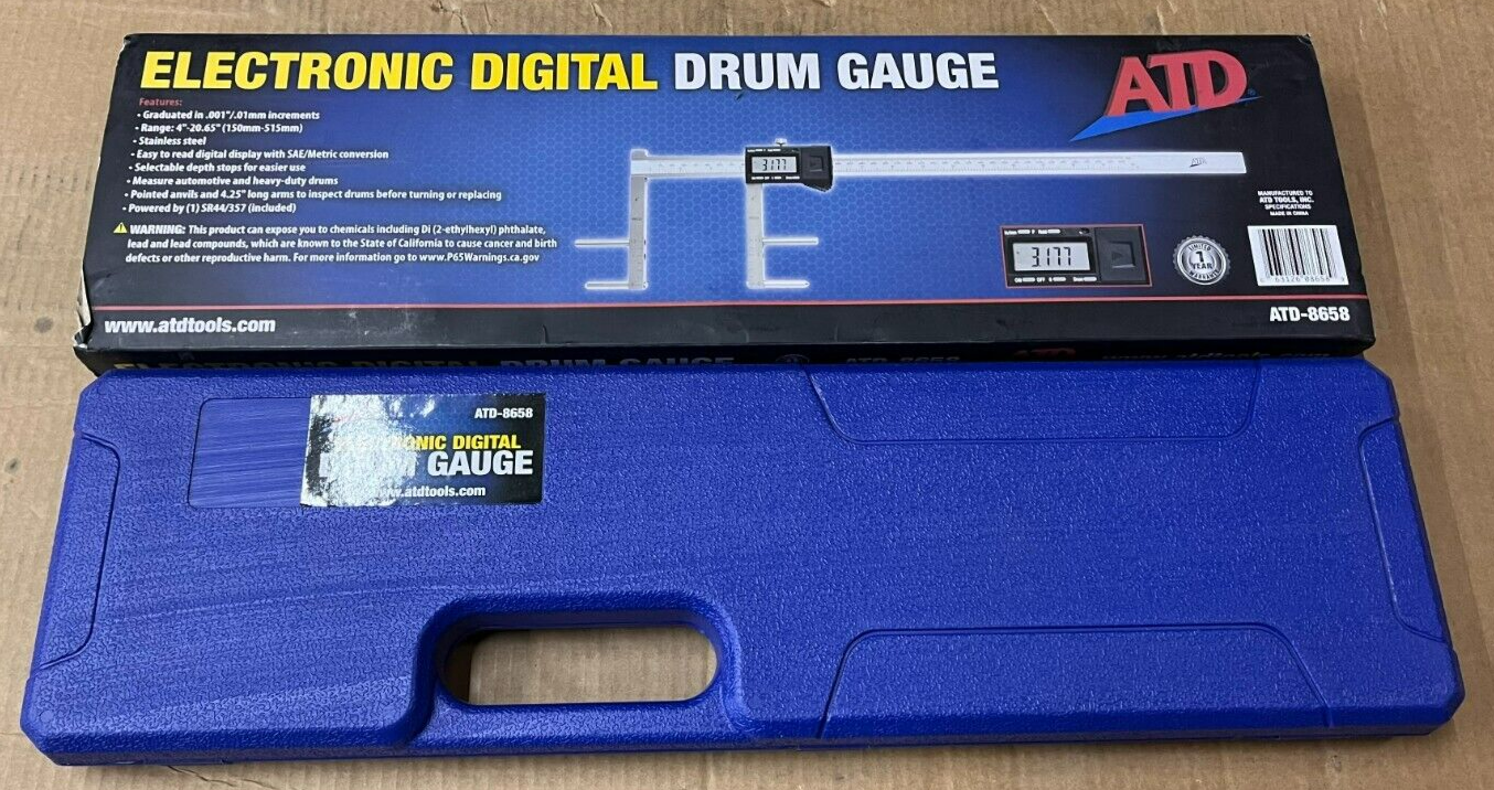 ATD8658 Electronic Digital Drum Gauge ^ eBay