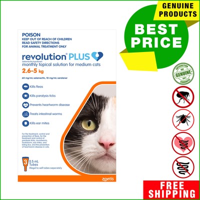 revolution plus cat orange