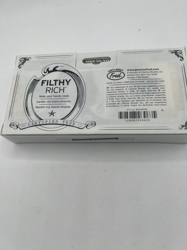 Filthy Rich Cocktail Disposable Napkins - Picture 2 of 2