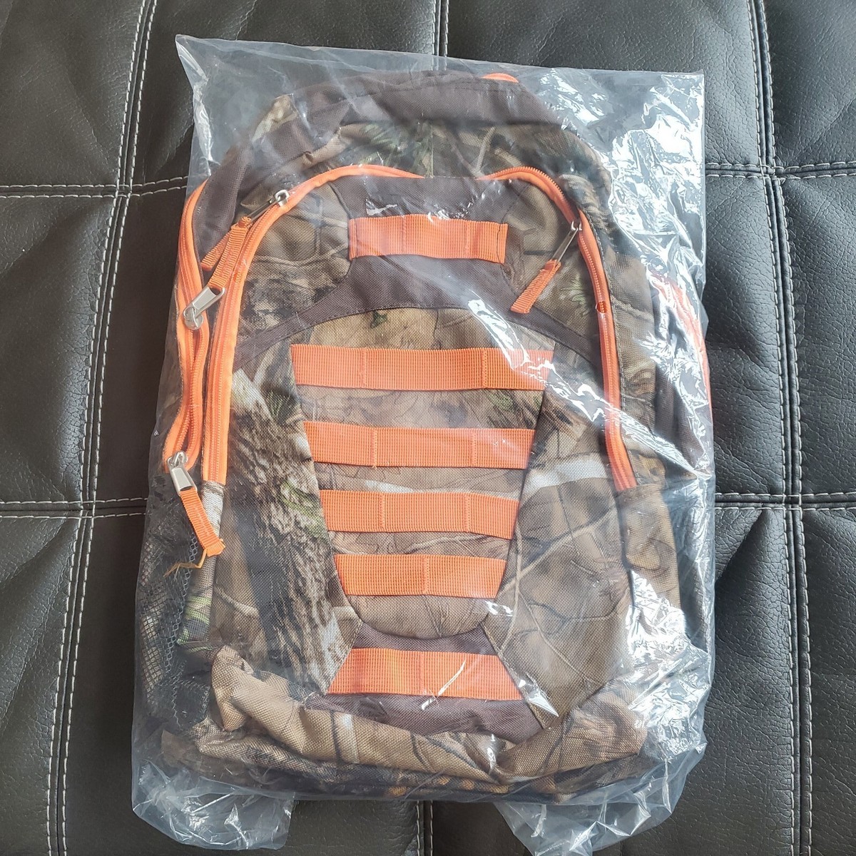 New Talon Outdoors Blaze Camo/Orange Deep Woods Daypack Backpack