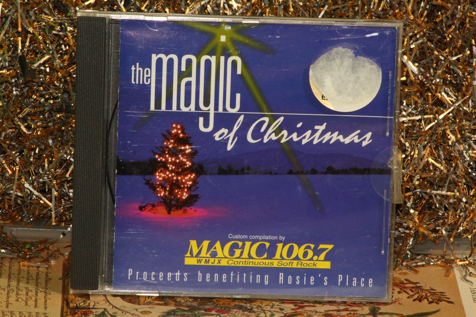 The Magic of Christmas WMJX Magic 106.7 3591 (2007, CD) Empty Case