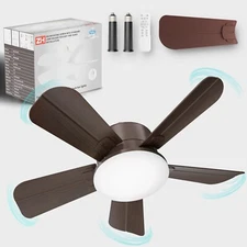 Ceiling Fans with Lights 19in Small Ceiling Fan ceiling fans with remote Dimmabl