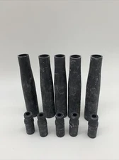 ElectroBits 15 Millimeter Shortstops BLACK for Neon Tubing Lot of 5 SS15MM60BLK