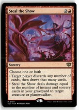 Steal the Show 130 SOS R NM Magic: The Gathering