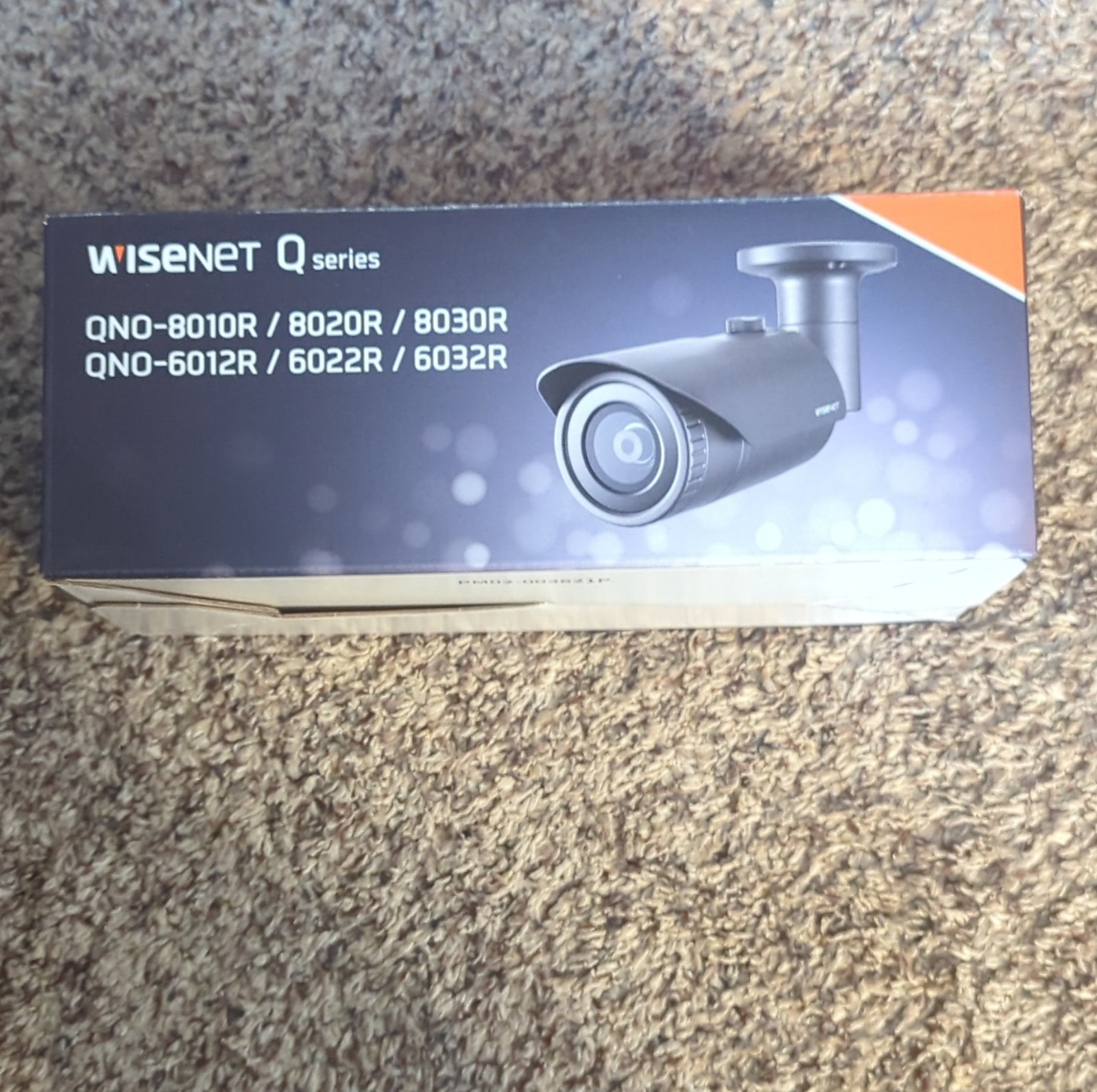 Wisenet QNO-8010R Bullet Network Camera 5MP 2.8mm PoE IR Black IP66 IK10