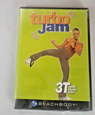 Turbo Jam 3T Workout DVD Beachbody Chalene Johnson Body Sculpting Kickboxing New