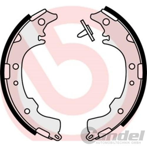 BREMBO Frein Essieu Arrière Pour Daihatsu Extol Terios Toyota Pique-Nique - Photo 3/3