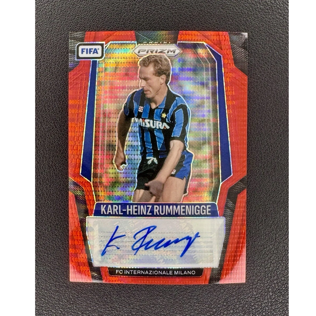 Karl-Heinz Rummenigge Autographed Soccer Sports Trading Cards