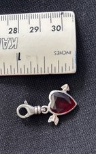 Silpada .925 sterling silver heart charm