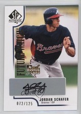 2009 SP Authentic Future Watch Gold 72/125 Jordan Schafer #239 Auto 0v1