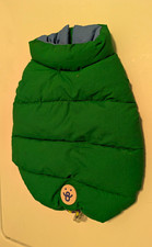 Oodles XS Green/Blue Nylon Dog Puffer Jacket