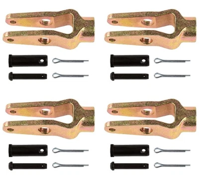 MYTEE PRODUCTS 4 Pack Slack Adjuster Double Pinned Clevis Pin Replace R810019 107794PG E11430