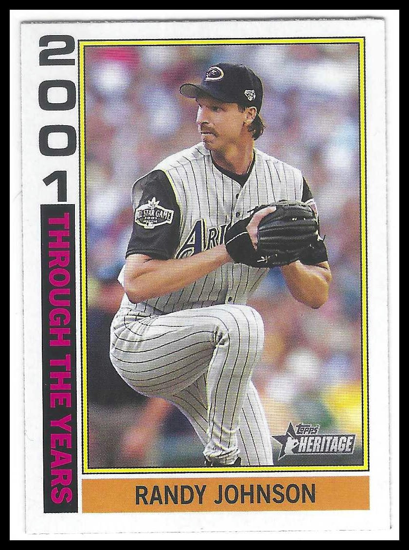Randy Johnson 2025 Topps Heritage 2001 Through the Years #TTY16