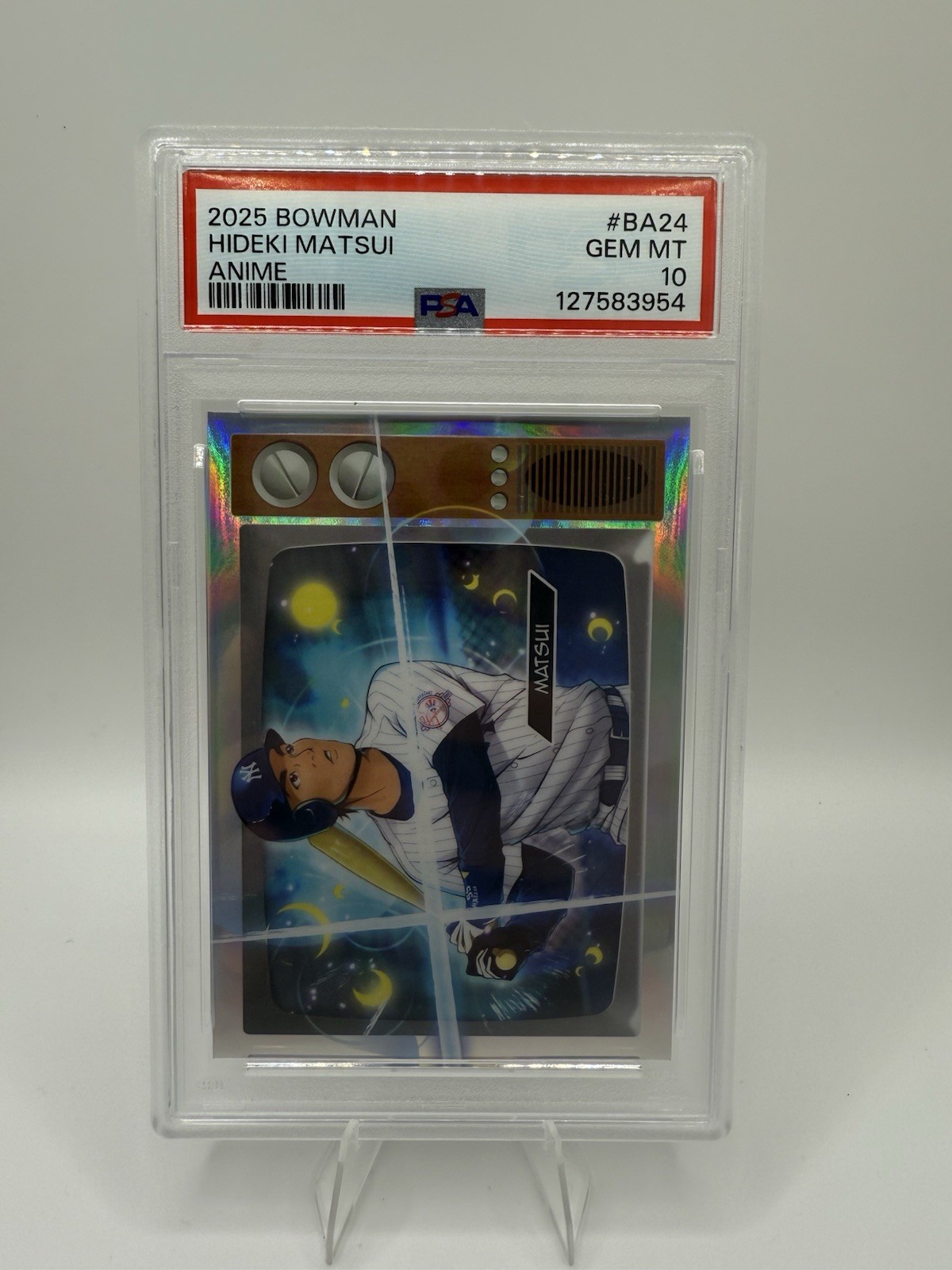 2025 Bowman Anime Hideki Matsui PSA 10
