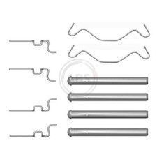 Zubehörsatz 23849863 Bremsbeläge für Toyota Celica T23 Corolla E12 Prius W1