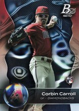 2023 Bowman Platinum - Corbin Carroll #31 Ice Pattern Foil (RC)