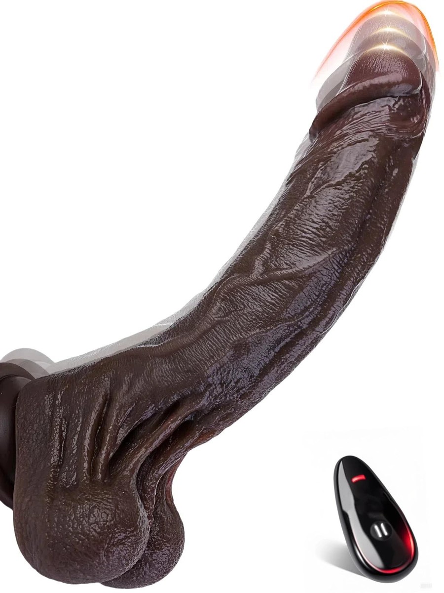 9" Realistic Black Thrusting Moving Dildo Sex Toys - Heated Vibrator Big BBC ... | eBay 9" Realistic Black Thrusting Moving Dildo Sex Toys - Heated Vibrator Big BBC ... | eBay