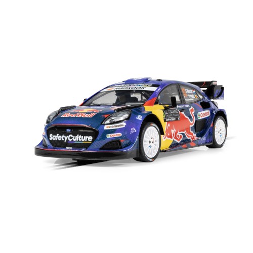 Scalextric Ford Puma Rally1 Monte Carlo 2025 pour des soirées de course en famille