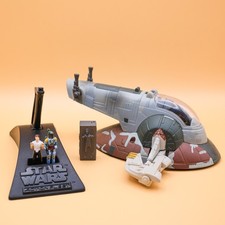 STAR WARS VEHICLE MICRO MACHINES ACTION FLEET SLAVE ONE BOBA FETT COMPLETE