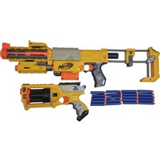 NERF N-Strike Recon CS-6 Blaster Set Kids Soft Dart Gun Toy Outdoor Gift