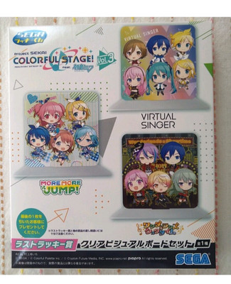 Project SEKAI Visual Board Set VIRTUAL SINGER MORE MORE JUMP Wninderlands Show