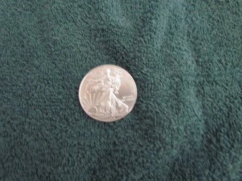 1 Oz .999 Fine Silver Walking Liberty 2015 Eagle One Dollar Coin