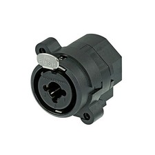 Neutrik NCJ6FI-V 3-Pole XLR Female Receptacle w/ 1/4" Stereo Jack, No Switch