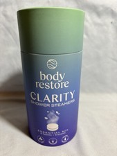 NEW Body Restore Clarity Shower Steamers 6 Tablets 6 Scents