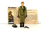 G.I. Joe 1982 Steeler COMPLETE Straight arm Battle Gear Gun WITH CARD