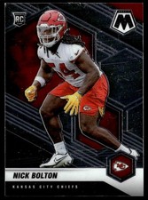 2021 Panini Mosaic Nick Bolton Rookie Kansas City Chiefs #366