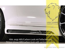 Rieger Seitenschweller für VW Scirocco 3 links rechts carbon Optik
