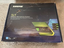 Shure SLX Wireless System SLX4 H5 518-542MHz Receiver No Power Adapter USED