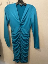 Guess Ruched Dress in Size Small