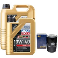 MotoröL Set 10W-40 Liqui Moly 6 Liter + ÖLfilter FüR Chrysler Mercedes Mazda