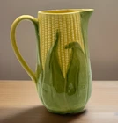 Vintage Shawnee Pottery Corn King ~ U.S.A - #71 - 8" Tall Pitcher VGC