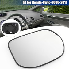 Right Side Rearview Mirror Glass Lens For Honda Civic Sedan 2016-11 76203SNAA01
