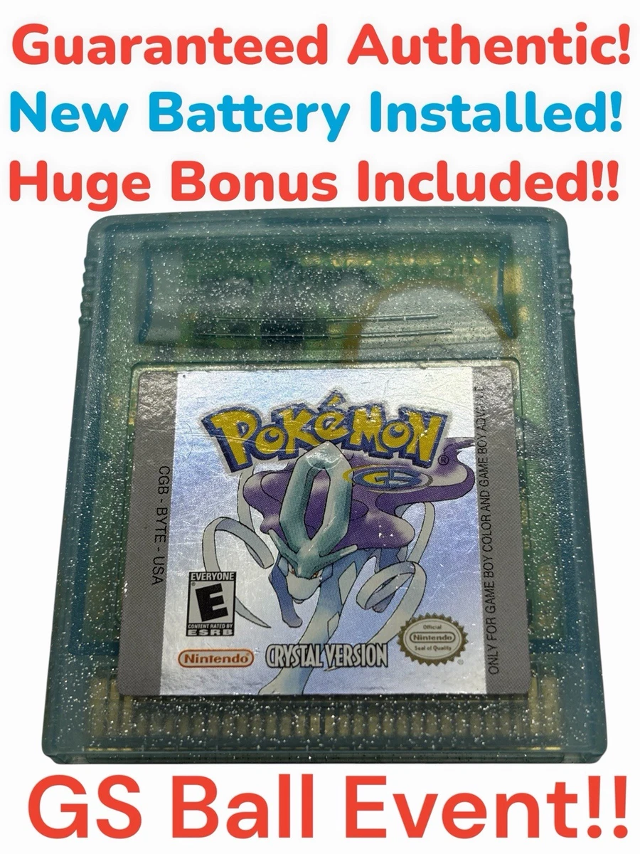 Pokémon: Crystal Version NTSC-U/C (US/CA) Video Games for sale - eBay