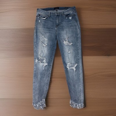 Judy Blue Women s 13/31 Destroyed Distressed Skinny Fit Jeans Style JB82293LT